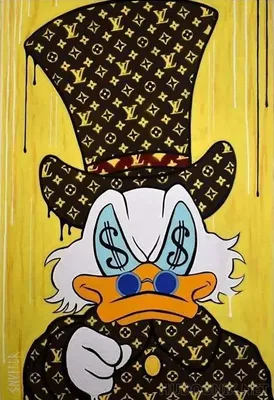 Картина по номерам Скрудж Макдак / Scrooge McDuck холст на подрамнике -  купить с доставкой по выгодным ценам в интернет-магазине OZON (627986304)