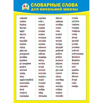 Словарные слова 2 класс, тренажеры, карточки, прописи | Словарные слова,  Упражнения для письма, Прописи