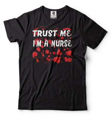 Nurse Halloween Costume Nurse T-shirts Funny Bloody T-shirt Funny Gift For  | eBay