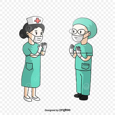 Смешной доктор и медсестра шаржа Иллюстрация вектора - иллюстрации  насчитывающей иллюстрация, юмористическо: 73187281