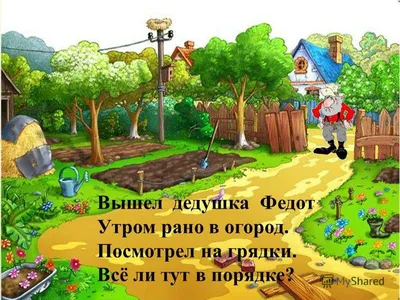 Утро на огороде картинки (46 фото) » Красивые картинки, поздравления и  пожелания - Lubok.club