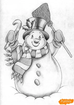 Снеговик вектора акварели нарисованный рукой Иллюстрация вектора -  иллюстрации насчитывающей комплект, популярно: 63443951