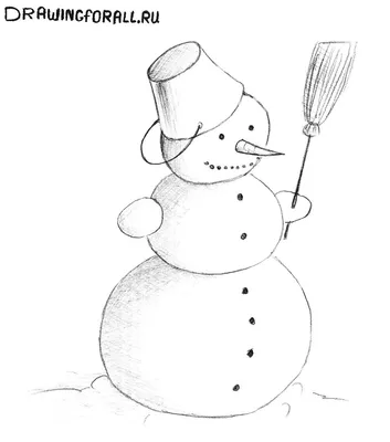 Снеговик, Красная Шапка Снеговик, нарисованный, шляпа, рука png | Klipartz