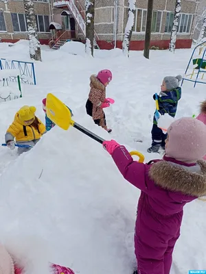 Как сделать горку из снега | SIMA-LAND.RU