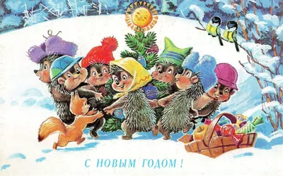 Новогодние открытки времен СССР: красота да и только - 7Дней.ру