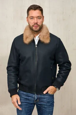 Куртка из меха соболя с английским воротником в цельную шкуру купить в  интернет-магазине Pret-a-Porter Furs