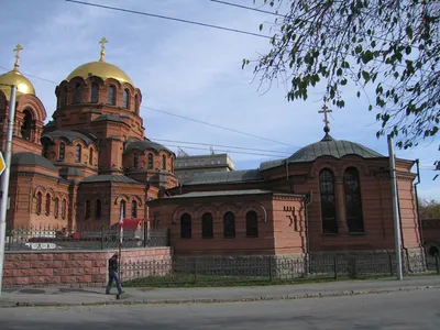 Собор Александра Невского, Новосибирск (Новосибирск, город), фотография.  фасады вид с юго-запада