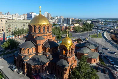 Собор во имя Александра Невского — достопримечательности города Новосибирск