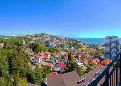 HDR панорама г. Сочи (Хостинский район) | Пикабу