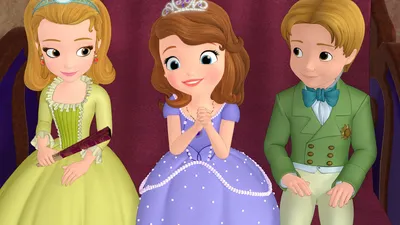 Картинка для торта София Прекрасная (Sofia the first) - PT101666 печать на  сахарной пищевой бумаге