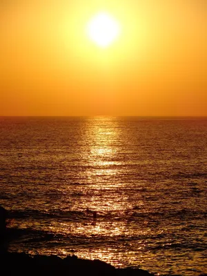 солнце на закате дня, океан, закат солнца, Облака фон картинки и Фото для  бесплатной загрузки