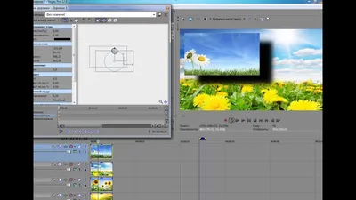 Сони вегас про 12 - 2D плоскость - картинка в картинке. - YouTube