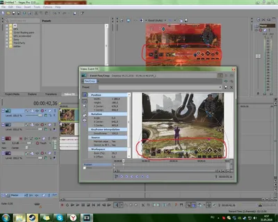 Sony vegas картинка в картинке фотографии