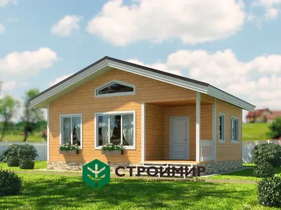 Каркасные дома с террасой в Москве под ключ, проекты и цены на строительство