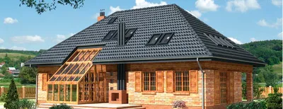 Дом с крышей без свесов: чем хороши проекты домов барнхаус?