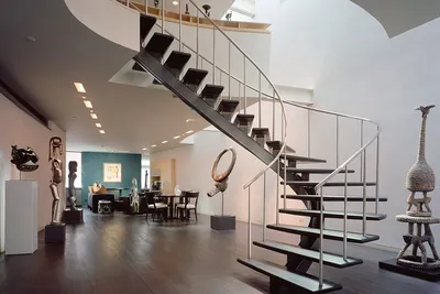 Современные лестницы на второй этаж: фото, виды, материалы, дизайн