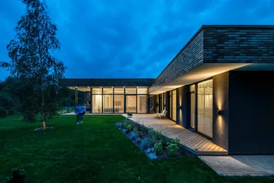 Дизайн интерьера современного загородного дома | LESH — Дизайн интерьера,  дизайнеры спб