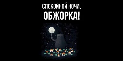 Картинка котик и собачка желают спокойной ночи - поздравляйте бесплатно на  otkritochka.net