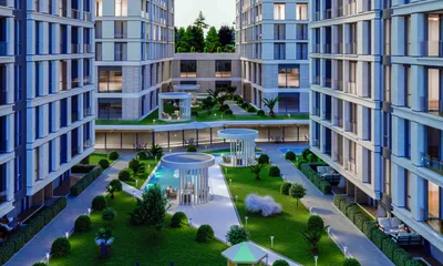 Комфортабельный жилой комплекс в районе Эсеньюрт, Стамбул » HaspoRealty.com