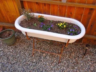 DIY * Пруд из старой ванны * Мастер-класс * Уголок расслабления в саду -  YouTube