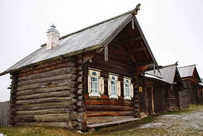 Старые деревянные дома в деревне (145 фото) » НА ДАЧЕ ФОТО