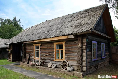 Старый дом в деревне, симбиоз, …» — создано в Шедевруме