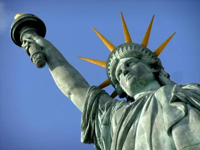 Редкие фото со стройки и жизни Статуи Свободы / Я фотограф | Я фотограф |  Дзен
