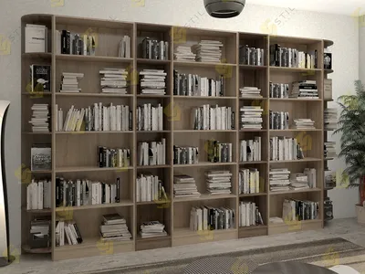 Открытый стеллаж для книг Стиль Архив 6 от фабрики Стиль
