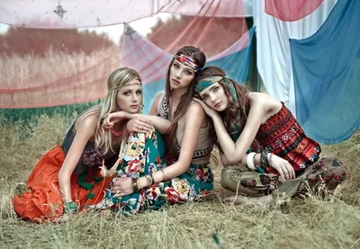 Костюм в стиле 70х годов / Платье в стиле Хиппи | Retro Moda