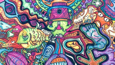 Раскраска Узоры в стиле хиппи ТД Феникс, цвет , артикул 118906, фото, цены  - купить в интернет-магазине Nils в Москве
