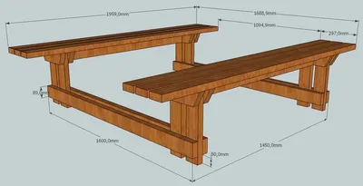 Стол для дачи своими руками: чертежи, схема, фото инструкция с описанием