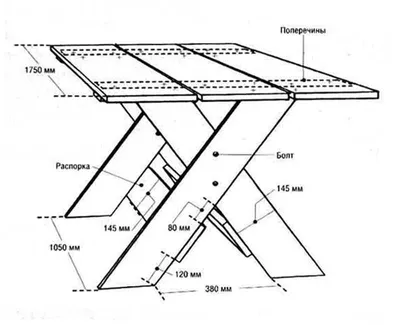 Схема стола из дерева своими руками | «БукДуб» в Санкт-Петербурге
