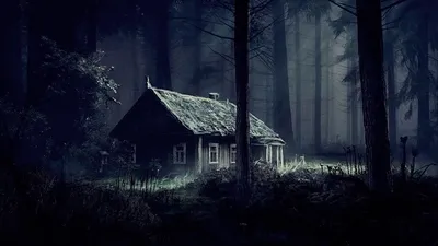 Страшные заброшенные дома в лесу - 74 фото