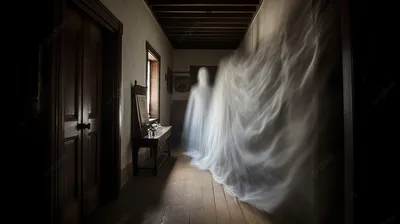 призрак в старом доме в тумане, страшные картинки движущиеся фон картинки и  Фото для бесплатной загрузки