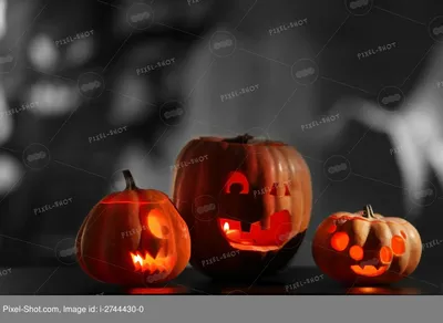 страшные тыквы на хэллоуин, Хэллоуин, тыквы, тыква фон картинки и Фото для  бесплатной загрузки