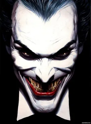 Страшные фото на аву в вк002 | Joker art, Joker, Alex ross