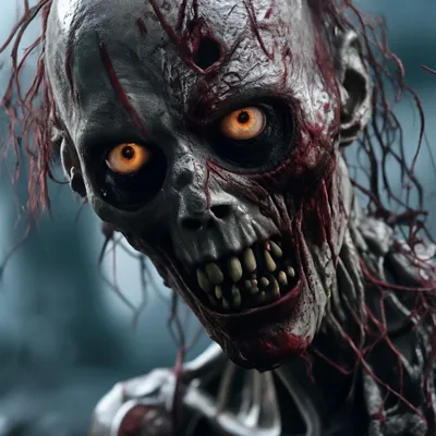Страшная маска Зомби с длинным носом из игры \"Обитель зла\" - купить  недорого в интернет-магазине игрушек Super01