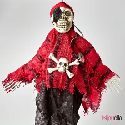 Скелет пират с мигающими глазами и звуком страшный декор для хеллоуина или  вечеринки (ID#1048769090), цена: 446 ₴, купить на Prom.ua