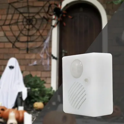 Светодиодный датчик звука на Хэллоуин, голосовой страшный реквизит для  Хэллоуина, декор для вечеринки – лучшие товары в онлайн-магазине Джум Гик