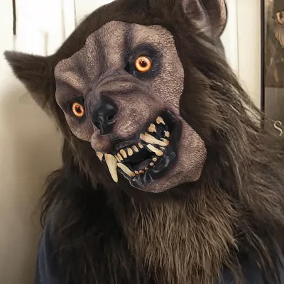 Страшный волк с длинными зубами …» — создано в Шедевруме