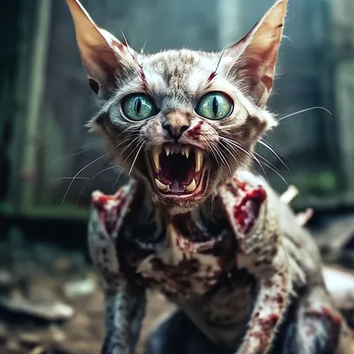 Взрослая маска кошки для косплея, страшная, полноголовая латексная маска,  реквизит дьявола для вечерние | AliExpress