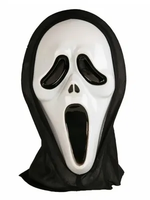 Карнавальная маска Крик на Хэллоуин, страшная Без бренда// 115924907 купить  за 395 ₽ в интернет-магазине Wildberries