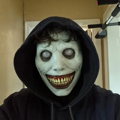 Страшные маски на Хэллоуин для взрослых, улыбающийся демон, маска для  косплея зла | AliExpress