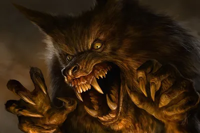 Создать мем \"волк демон арт страшный, dark wolf art, волк арт\" - Картинки -  Meme-arsenal.com