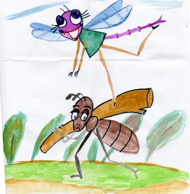 Стрекоза и муравей картинки для детей - 63 фото