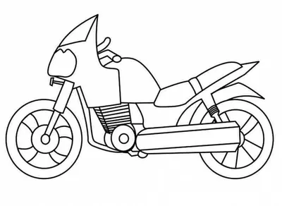 Картинки Мотоцикл для детей 3 4 лет (29 шт.) - #7534