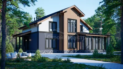 Как построить дом на склоне: особенности строительства дома на неровном  участке с уклоном - Holz House