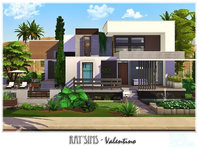 Строительство семейного дома с помощью Sims 4 Снежные просторы