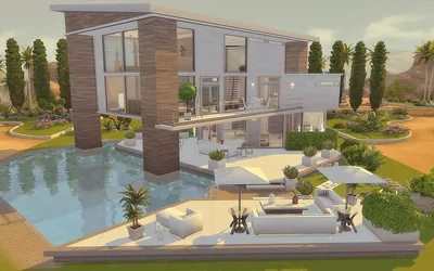 House 19 - The Sims 4 - Download | Sims 4 casas, Casas the sims 4, Casa sims