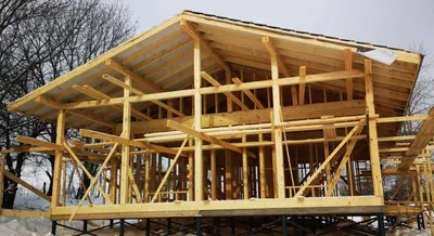 Когда лучше строить каркасный дом − плюсы и минусы строительства зимой и  летом